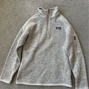 Patagonia Kids' Sweater Quarter Zip Pullover Size Large 12